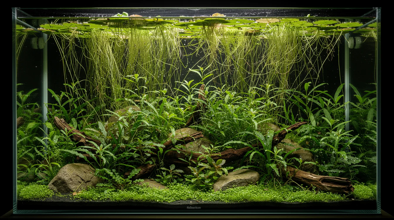 Algen im Aquarium bekämpfen — Arten erkennen und loswerden: Fadenalgen, Pinselalgen, Blaualgen — die drei großen Problemfälle