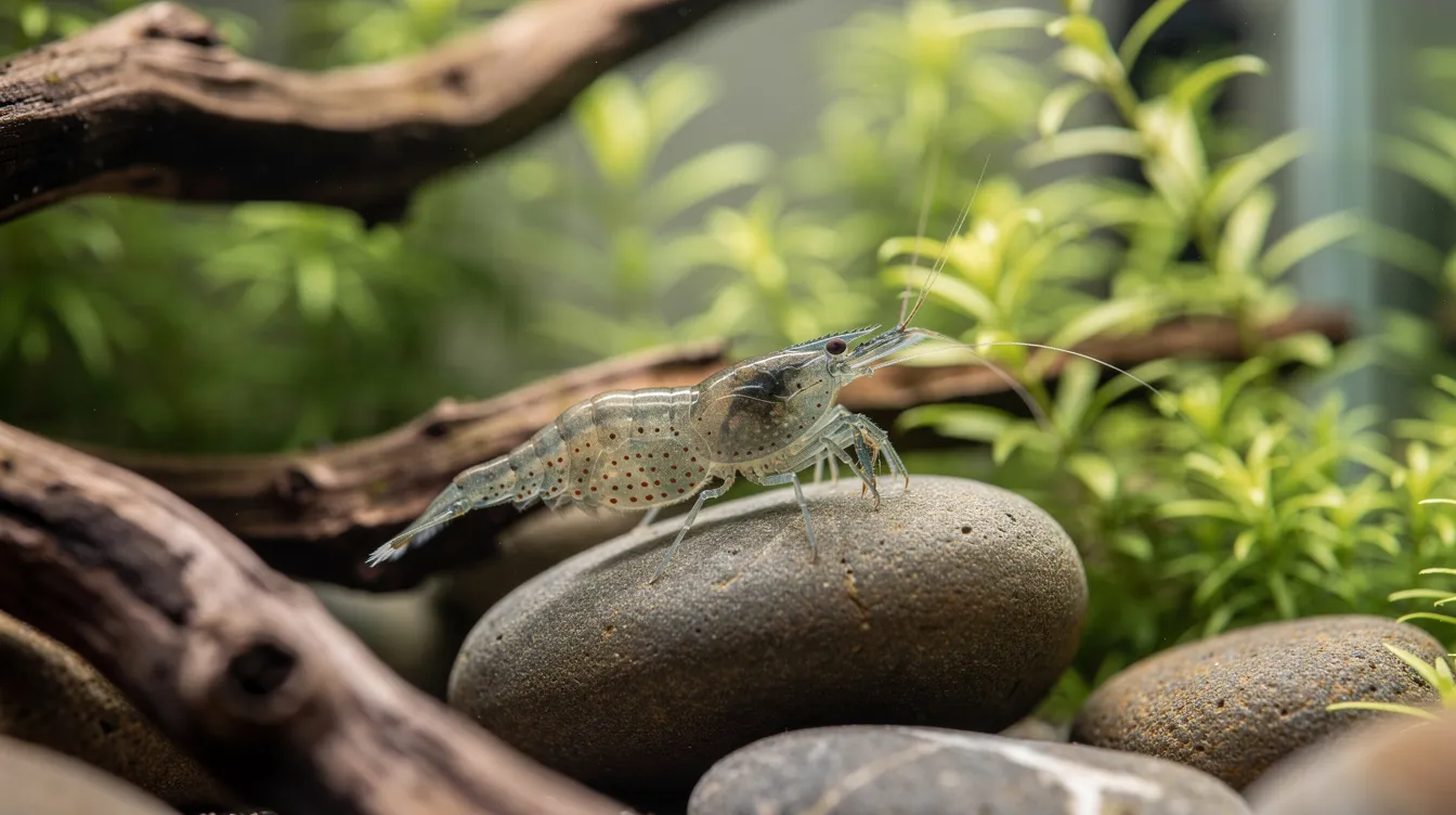 Amano-Garnele: Aussehen & Farbvarianten