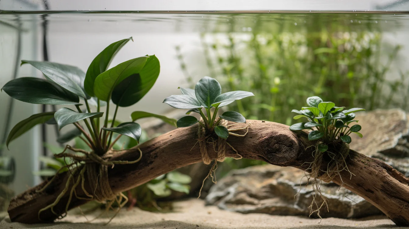 Anubias im Aquarium — Alle Arten, Pflege und Vermehrung: Was macht Anubias zur perfekten Garnelenpflanze?