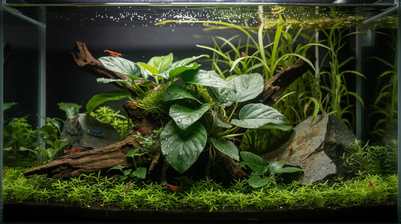 Anubias im Aquarium — Alle Arten, Pflege und Vermehrung: Anubias im Aquascape — Gestaltungstipps