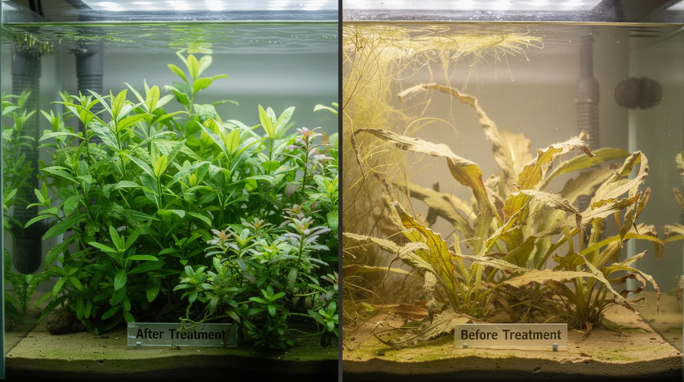 Aquarienpflanzen-Probleme: Die Mangelerscheinungen-Tabelle — Nährstoff für Nährstoff