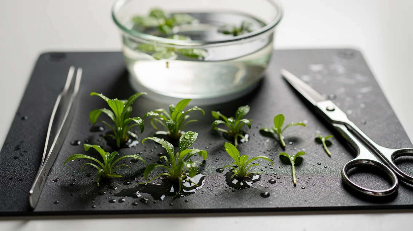 Aquarienpflanzen vermehren — Stecklinge, Ableger und Teilung: Optimale Bedingungen für erfolgreiche Vermehrung