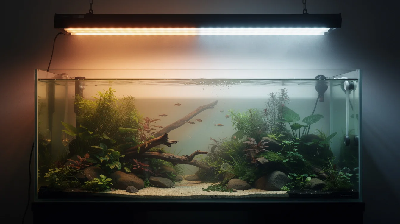 Aquarium Beleuchtung für Pflanzen — Lumen, LED und Lichtbedarf: LED ist Standard — T5 und T8 sind Geschichte