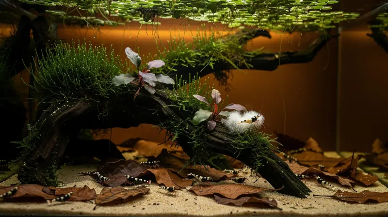 Holz und Wurzeln im Aquascaping: Arten, Vorbereitung und Garnelensicherheit: Holzarten für Garnelenbecken