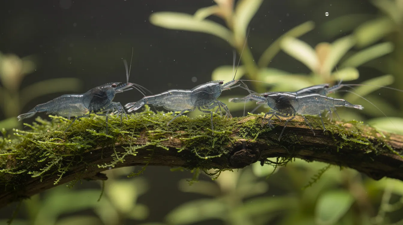 Blue Carbon Rili Garnele: Aussehen & Grading