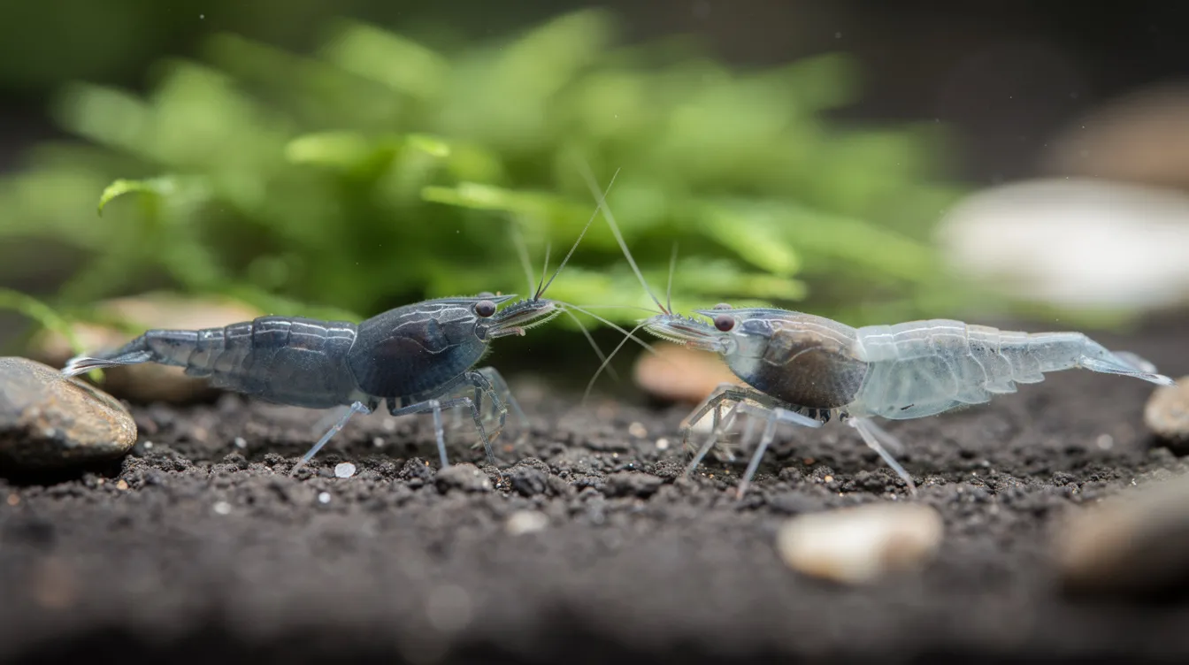 Blue Carbon Rili Garnele: Haltung & Einrichtung
