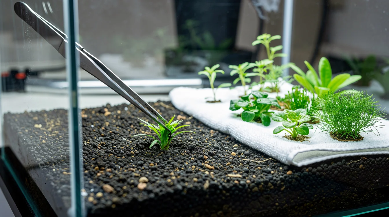 Bodendecker fürs Aquarium — Der komplette Guide: Bodendecker mit CO2 — HC Cuba, Monte Carlo und Glossostigma