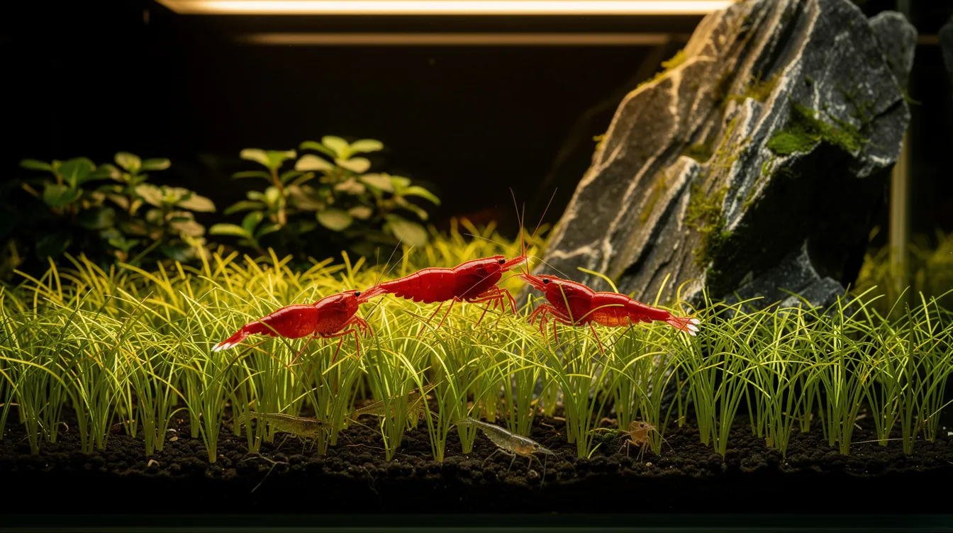 Bodendecker ohne CO2: Grüne Teppiche für Garnelenbecken: Die besten Bodendecker ohne CO2