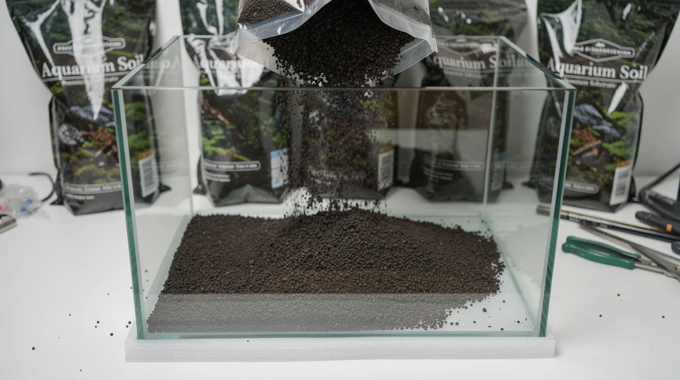 Bodengrund fürs Pflanzenaquarium — Soil, Sand oder Kies?: Aktiver Soil — Nährstoffbombe und pH-Senker