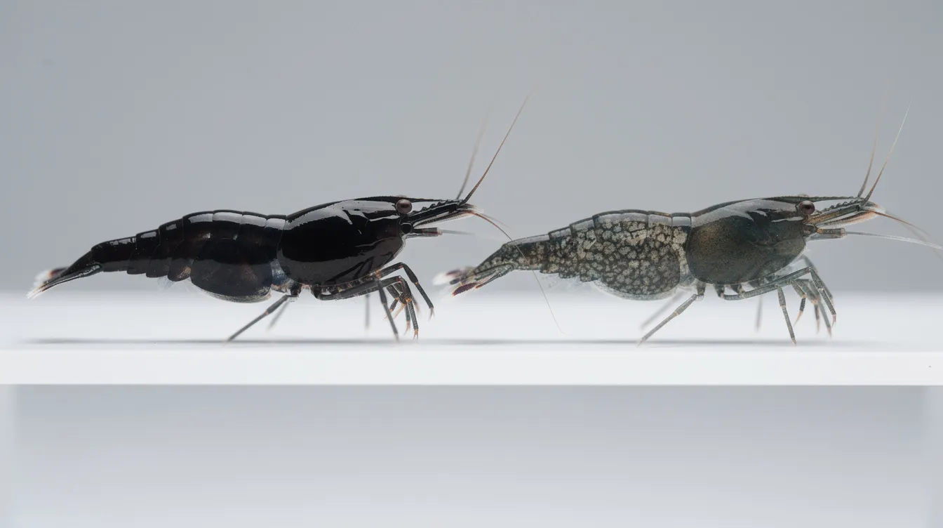 Carbon Rili Garnele: Haltung & Einrichtung