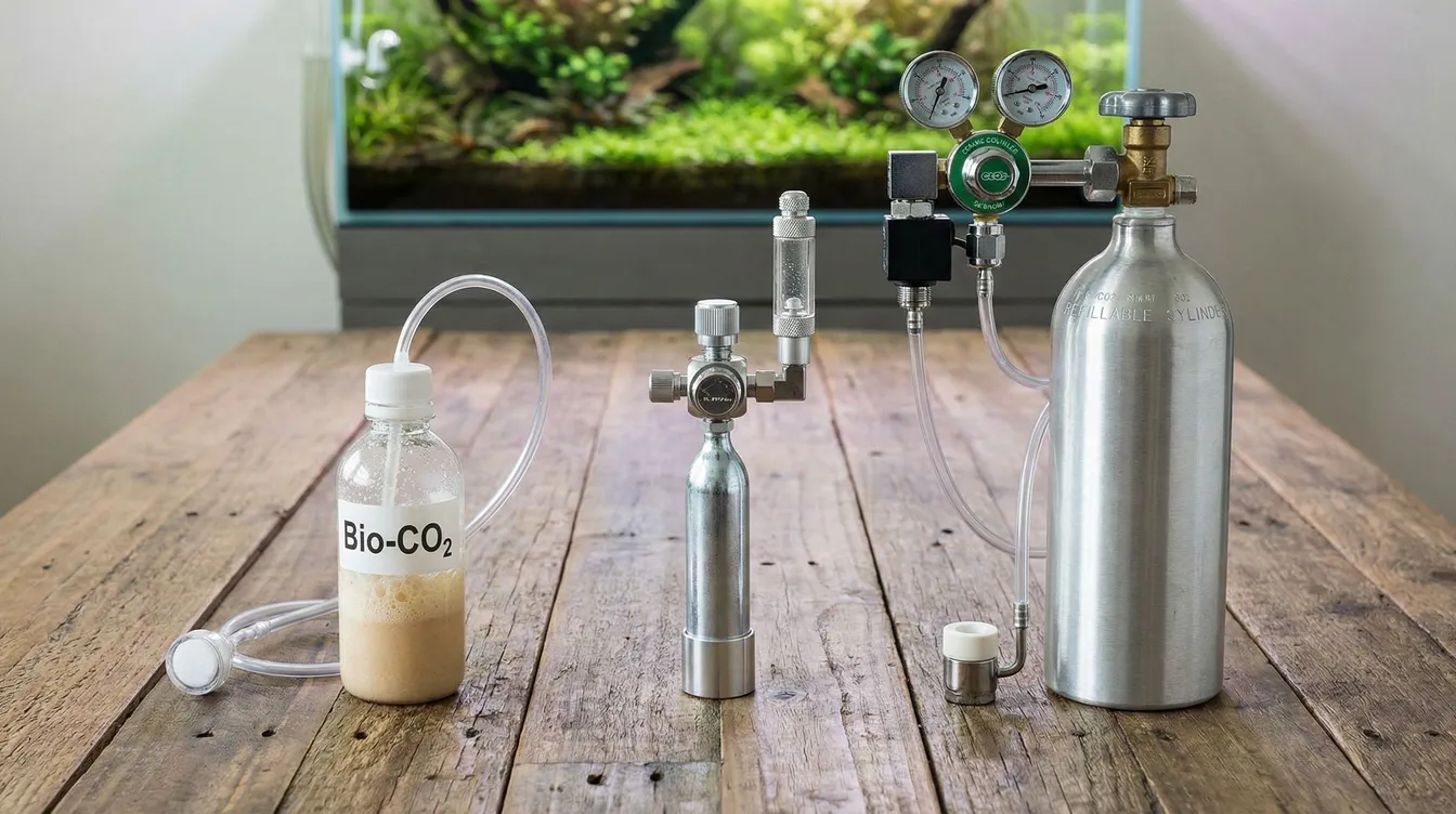 Drei CO2-Systeme im Vergleich: Bio-CO2, Einweg und Mehrweg-Druckgasanlage
