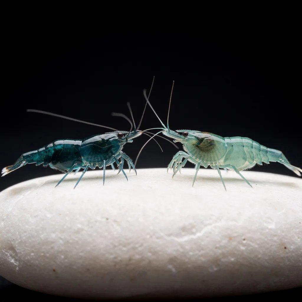 Vergleich Dark Green Jade und Standard Green Jade nebeneinander — deutlicher Farbunterschied