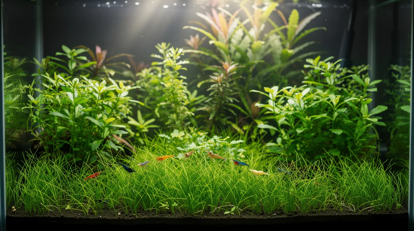 Eleocharis im Aquarium — Nadelsimse als Bodendecker für Garnelen: Häufige Probleme mit Eleocharis und Lösungen