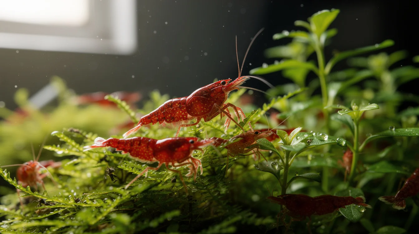 Fadenalgen im Aquarium — Ursachen, Entfernung und Vorbeugung: Amano-Garnelen — die effektivsten Fadenalgen-Killer