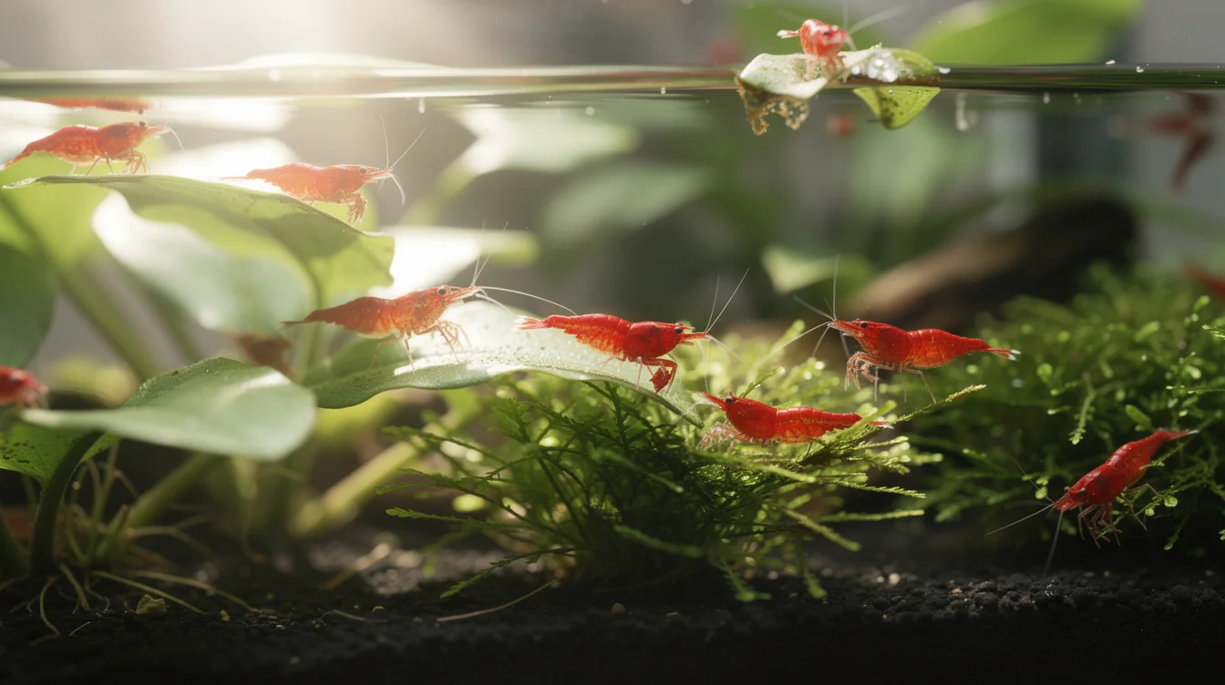Fadenalgen im Aquarium — Ursachen, Entfernung und Vorbeugung: Weitere Algenfresser im Garnelenbecken