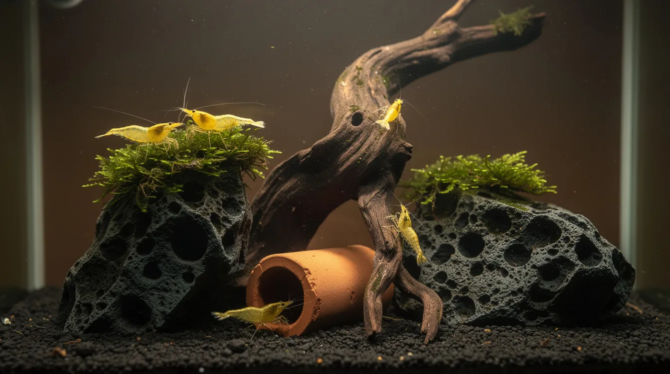 Garnelen-Aquarium einrichten — Schritt für Schritt: Pflanzen — Javamoos ist nur der Anfang