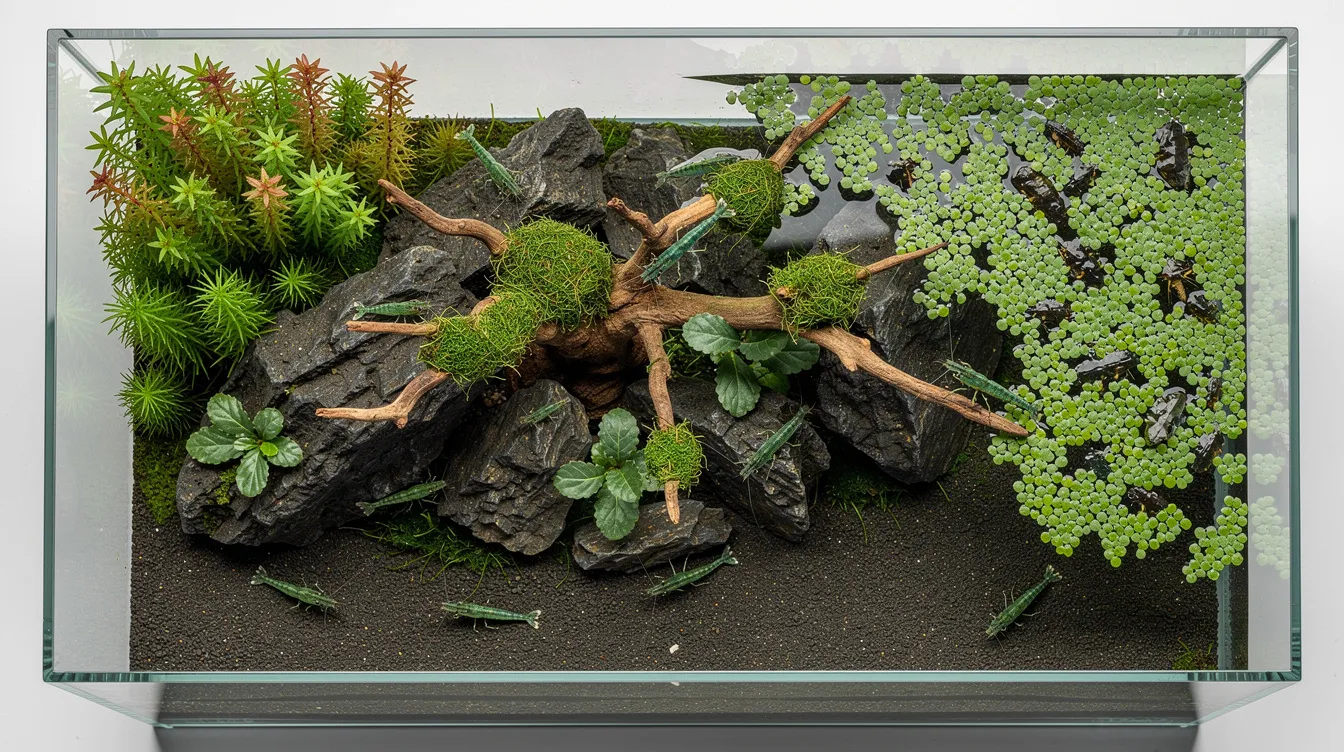 Garnelen-Aquarium einrichten — Schritt für Schritt: Technik — was du wirklich brauchst