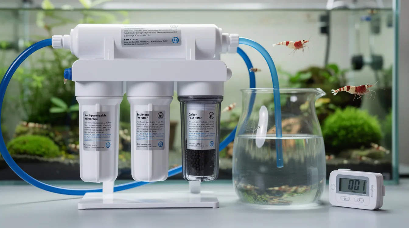 Osmosewasser für Garnelen: Aufhärten richtig gemacht: Wann brauchst du Osmosewasser?