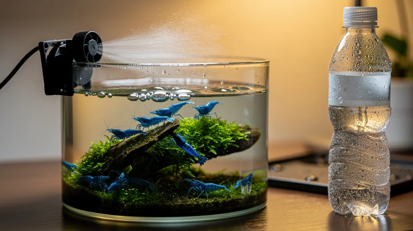 Garnelen und Sommerhitze: Kühlung, die funktioniert: Warum Hitze für Garnelen so gefährlich ist