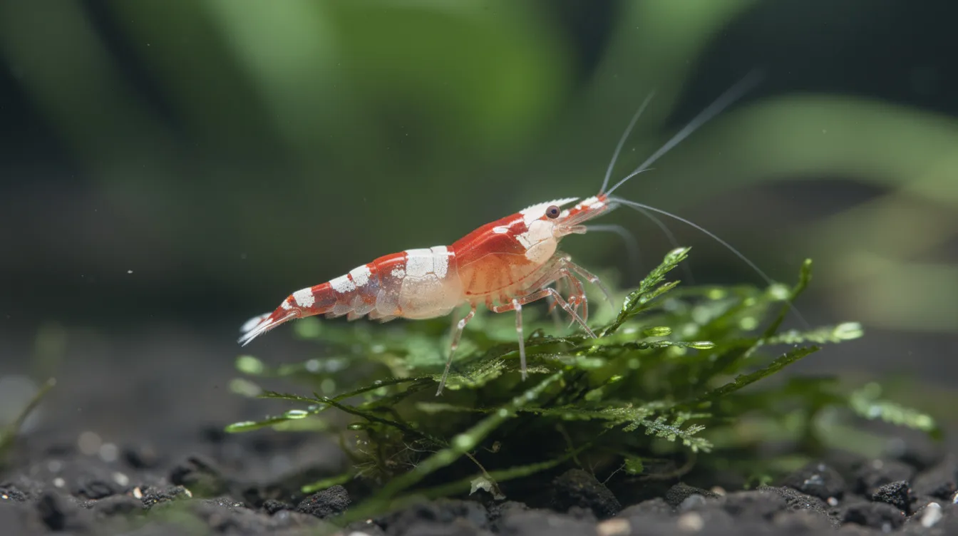 Garnelen-Symptomchecker: Was fehlt meiner Garnele?: Farbveränderungen: blasser, milchig, fleckig