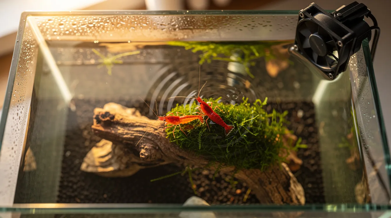 Temperatur im Garnelenbecken: Heizen, Kühlen, Stabilität: Der optimale Temperaturbereich