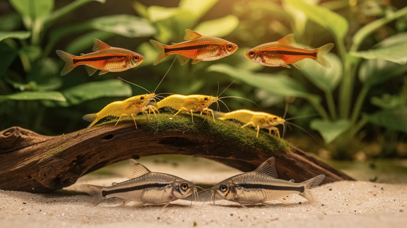 Garnelen vergesellschaften — Was passt zusammen?: Die unbequeme Wahrheit über Mitbewohner