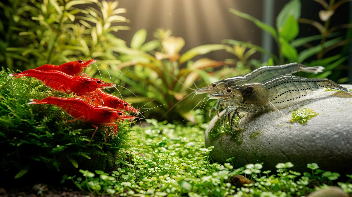 Garnelen vergesellschaften — Was passt zusammen?: Schnecken — die perfekten Mitbewohner