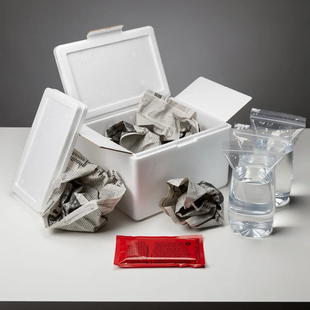 Standard- vs. Express-Versand für Garnelen — Verpackung und Kennzeichnung im Vergleich