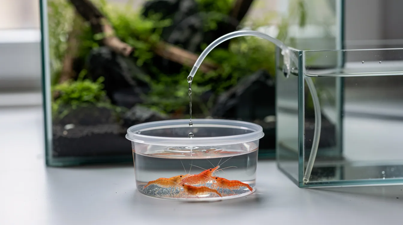 Garnelenbecken einrichten: Schritt für Schritt: Pflanzen einsetzen