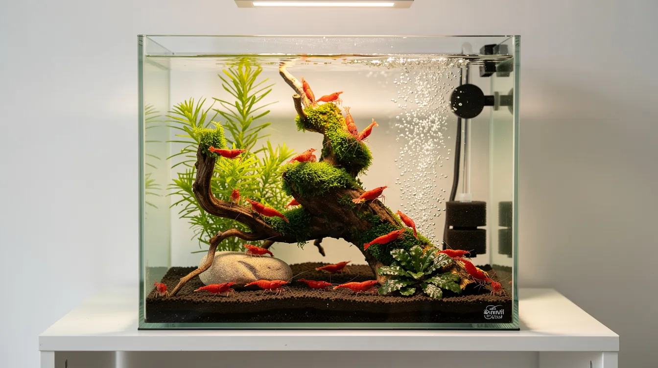 Welche Beckengröße für Garnelen? 10, 20 oder 30 Liter: 10-Liter-Nano: Der kompakte Einstieg