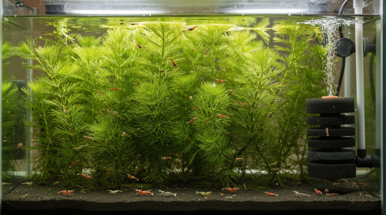 Hornkraut im Aquarium — Pflege, Nutzen und Vermehrung: Hornkraut — die beste Anfängerpflanze fürs Garnelenbecken?