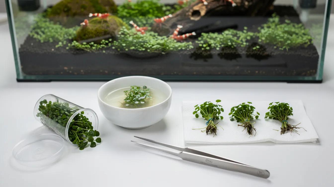 In-vitro-Pflanzen für Garnelen — Garantiert sicher ins Becken: Was sind In-vitro-Pflanzen?