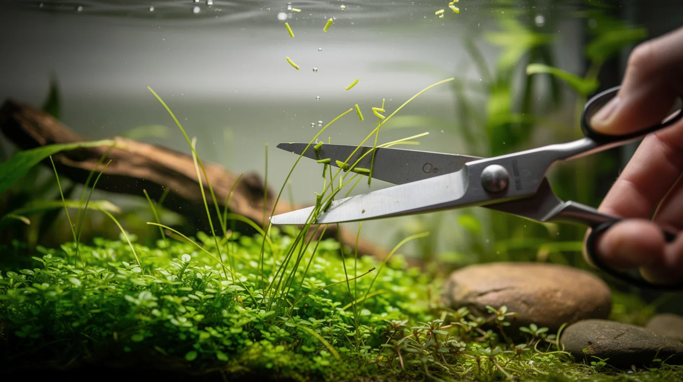 Javamoos im Aquarium — Pflege, Befestigung und Vermehrung: Javamoos pflegen, schneiden und gesund halten