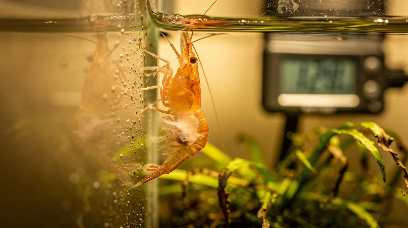 Milchig-weiße Garnelen — Ursachen: Bakterielle Ursachen