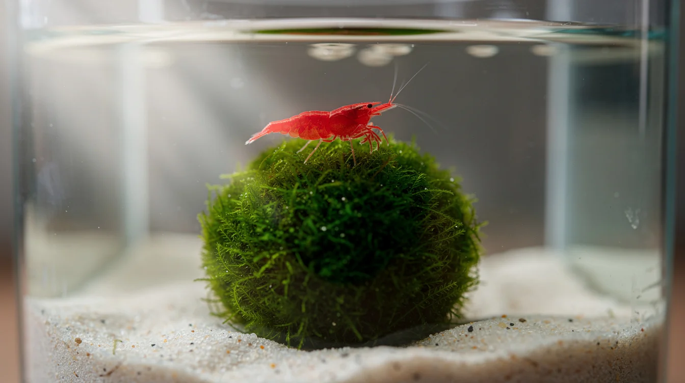 Mooskugel Marimo im Aquarium — Pflege, Garnelen und Sommertipps: Echt vs. Fake — woran du echte Marimos erkennst