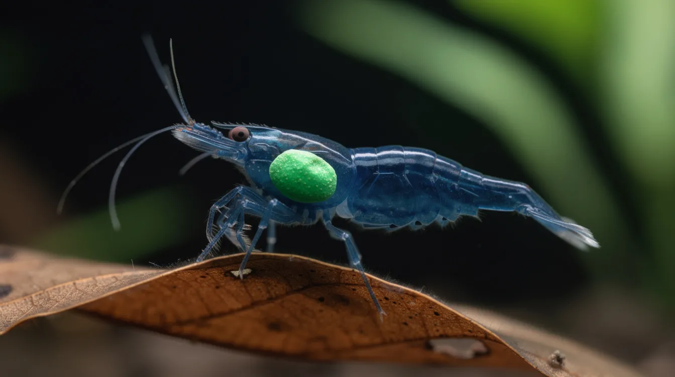 Parasiten bei Neocaridina: Vorticella (Glockentierchen)