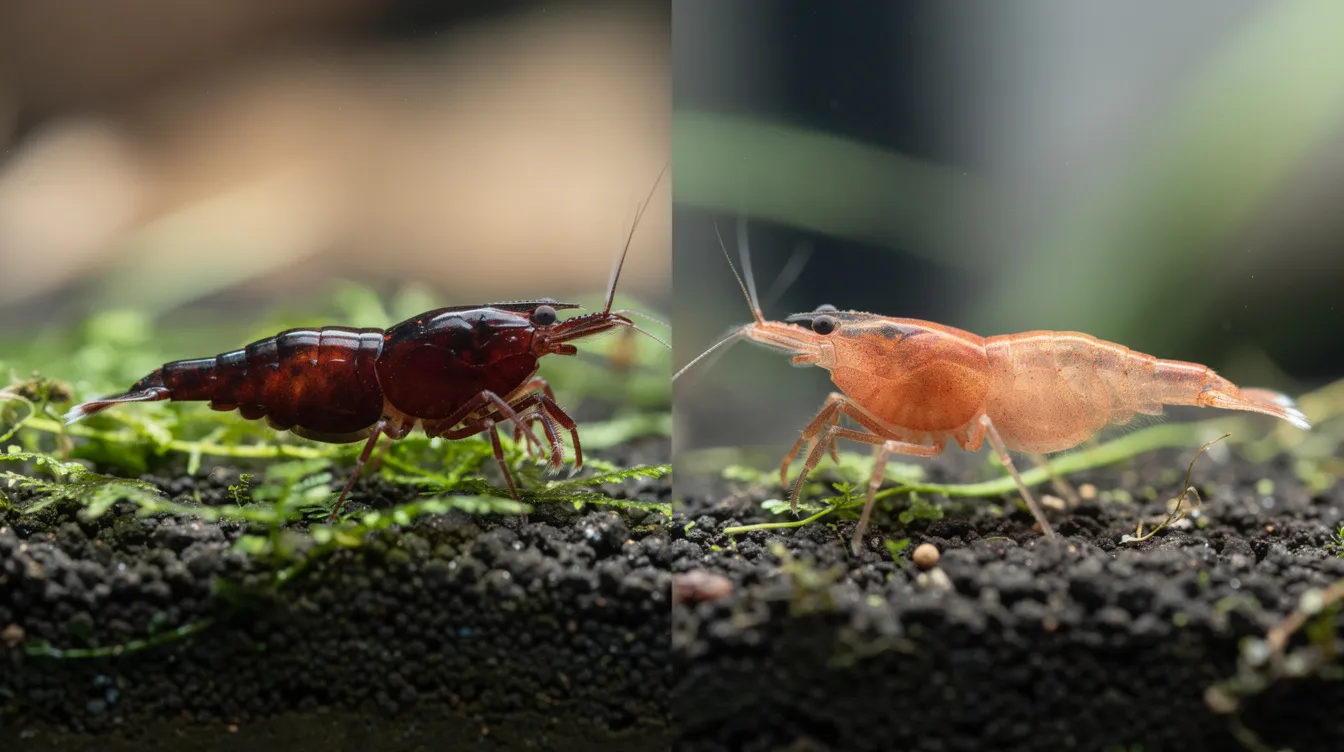 Red Onyx Garnele: Haltung & Einrichtung
