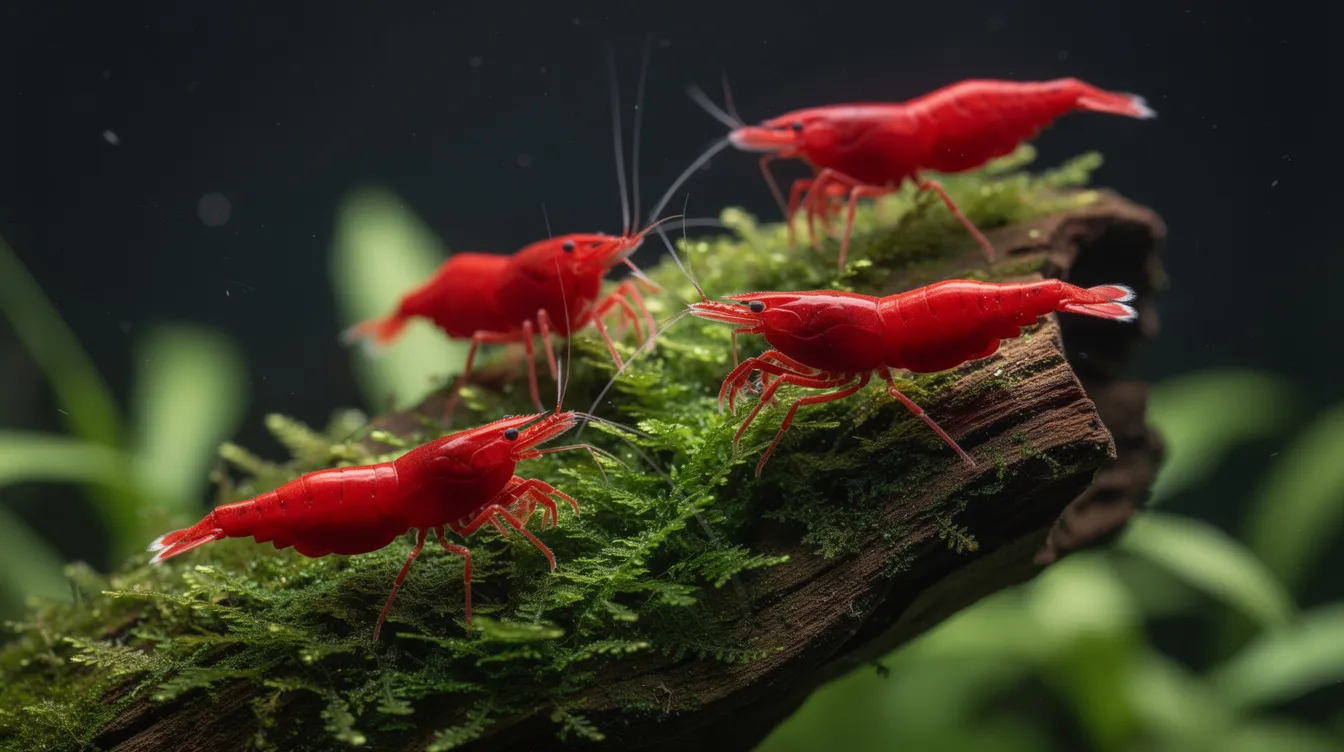 Red Sakura Garnele: Aussehen & Grading