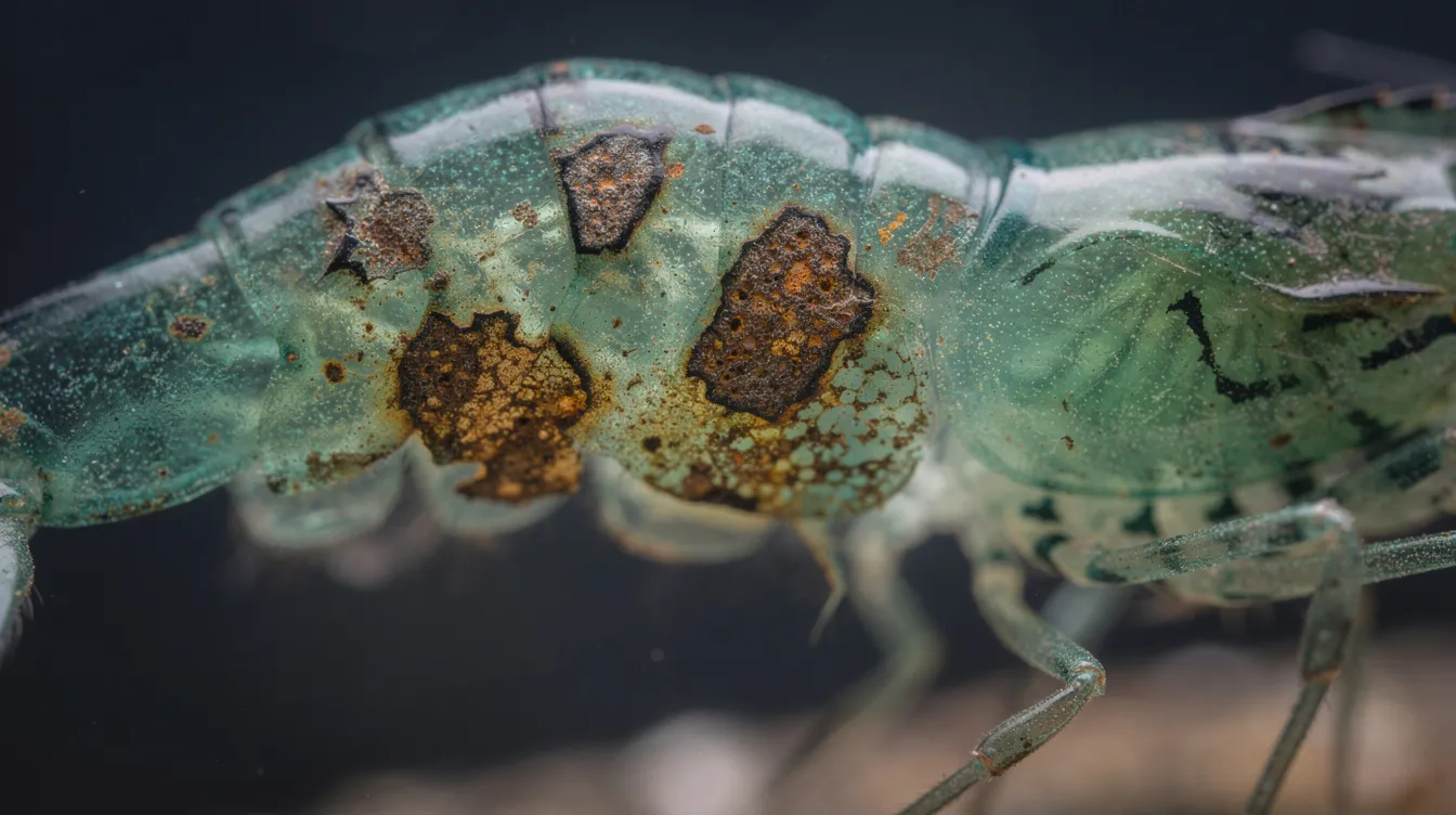 Rostpilz (Rust Disease) bei Garnelen: Was ist Rostpilz?