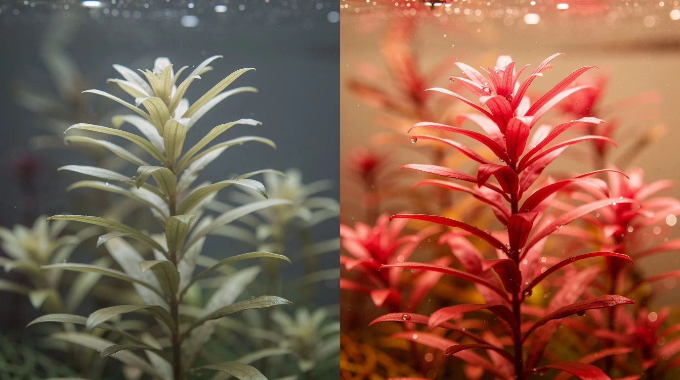 Rote Aquarienpflanzen: Die vier Faktoren für intensive Rotfärbung