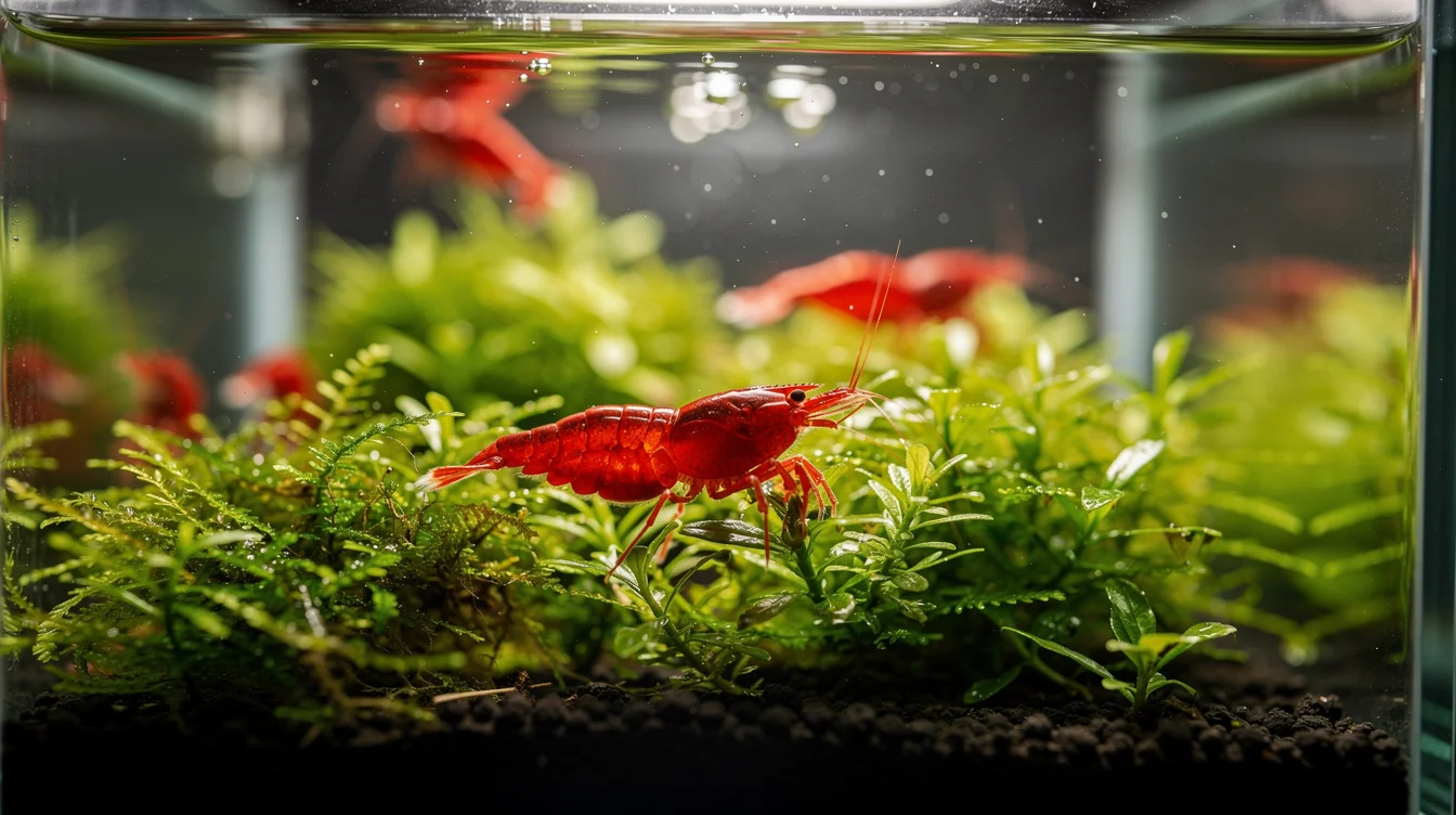 Rote Aquarienpflanzen: Rote Pflanzen im Garnelenbecken — praktische Umsetzung