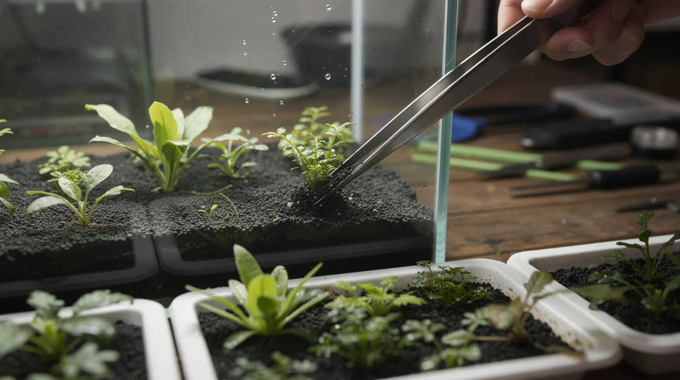 Schnellwachsende Aquarienpflanzen — Top 10 gegen Algen im Garnelenbecken: Schnellwachser in der Einfahrphase richtig einsetzen