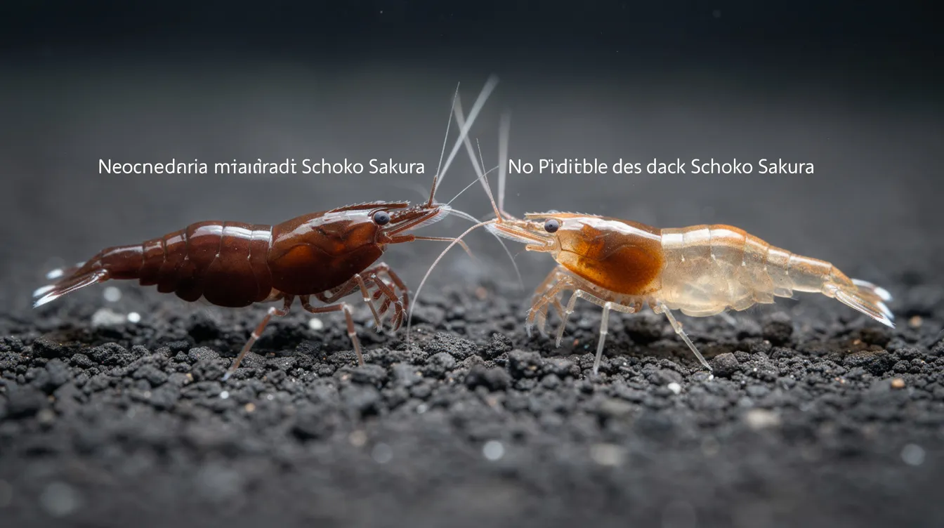 Schoko Sakura / Chocolate Garnele: Haltung & Einrichtung