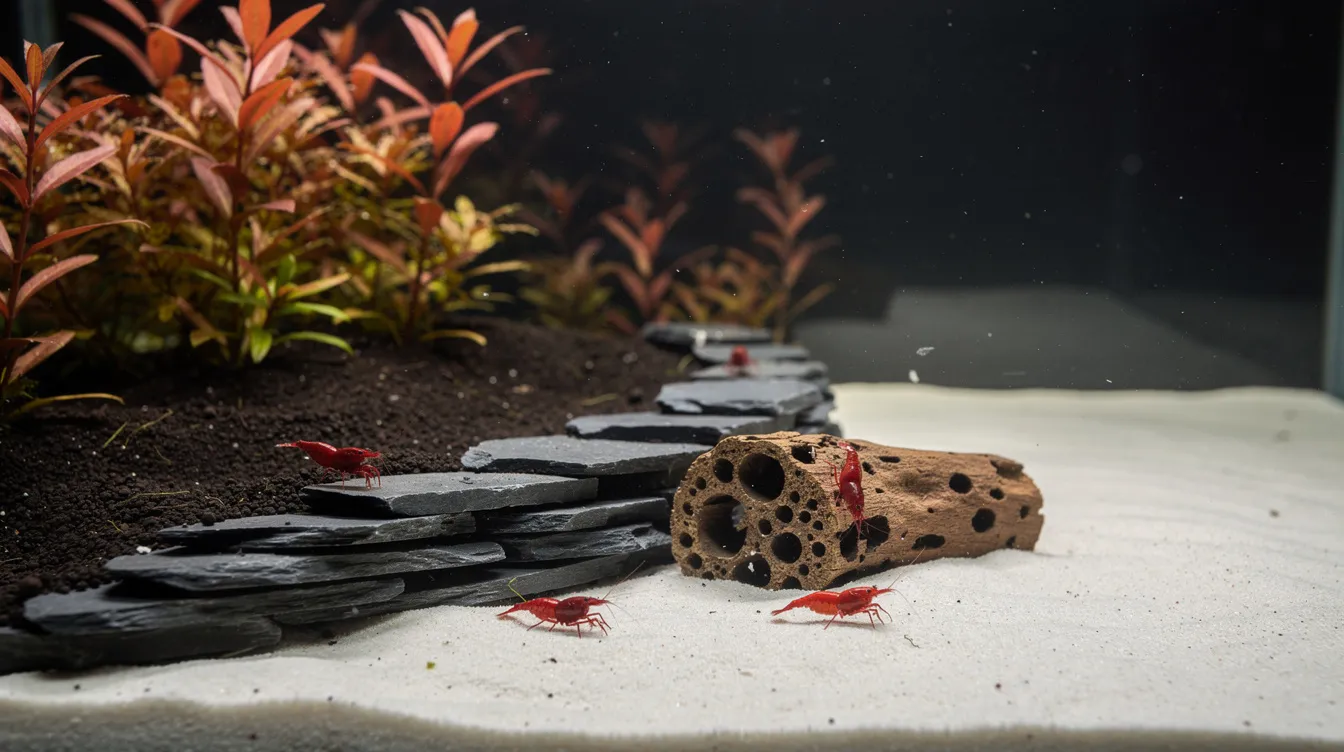 Soil vs. Kies vs. Sand: Welcher Bodengrund für Garnelen?: Soil vs. Kies vs. Sand: Der große Vergleich