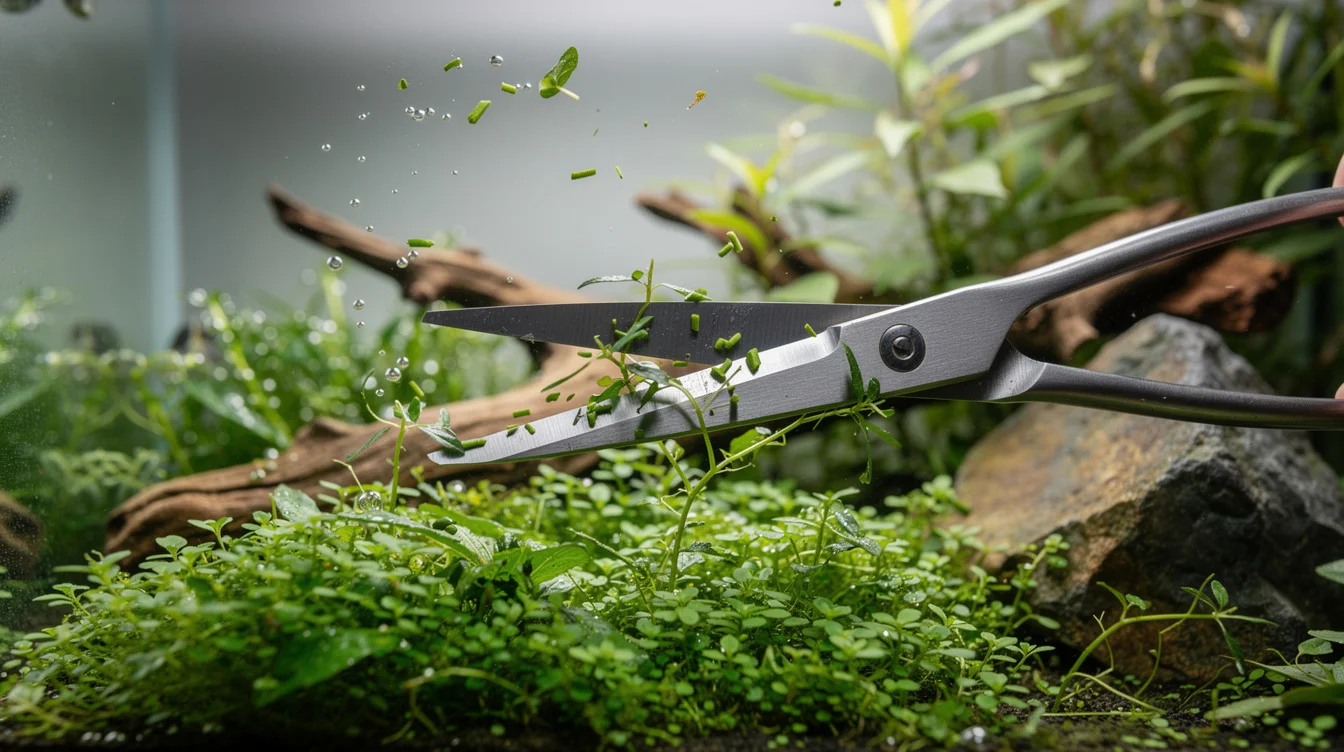 Stängelpflanzen im Aquarium — Arten, Pflege und Rückschnitt: Pflege und Düngung im Garnelenbecken