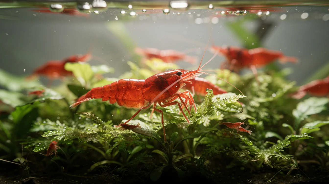 Stängelpflanzen im Aquarium — Arten, Pflege und Rückschnitt: Stängelpflanzen im Garnelenbecken richtig anordnen