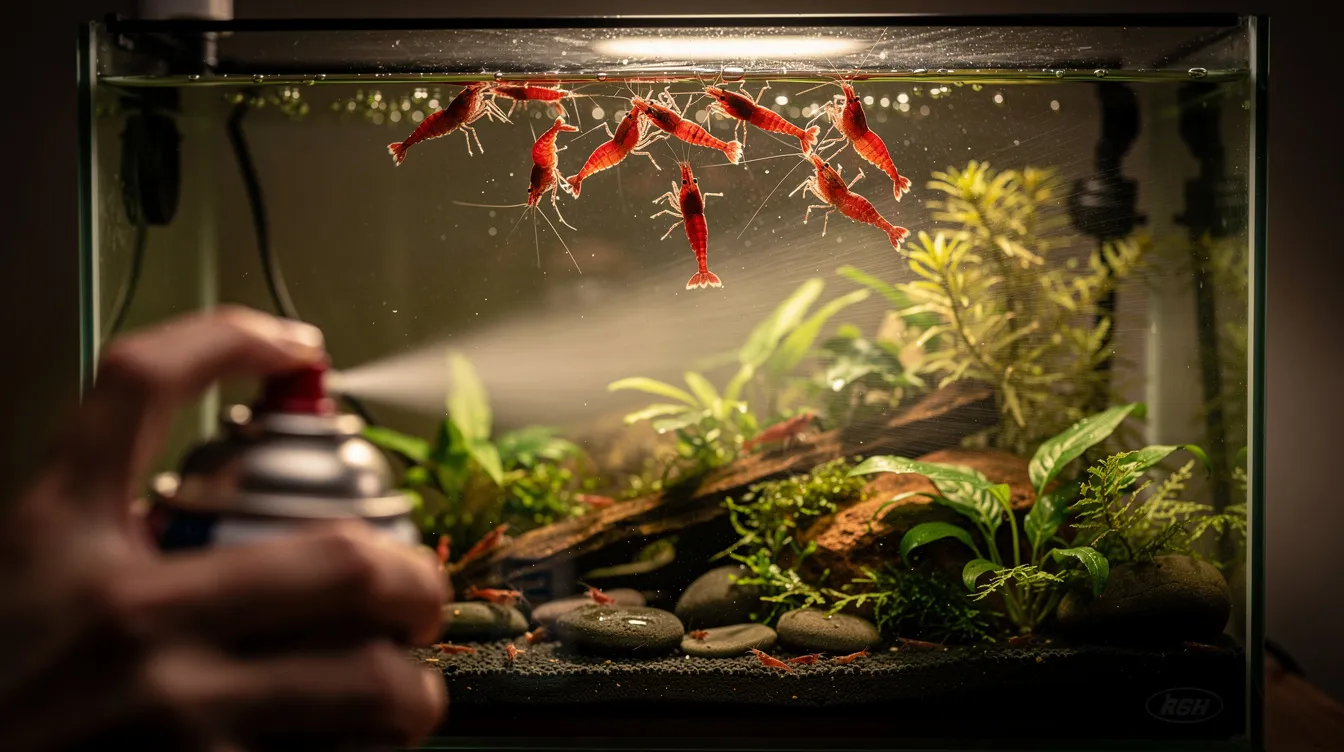 Vergiftungen bei Garnelen: Kupfervergiftung