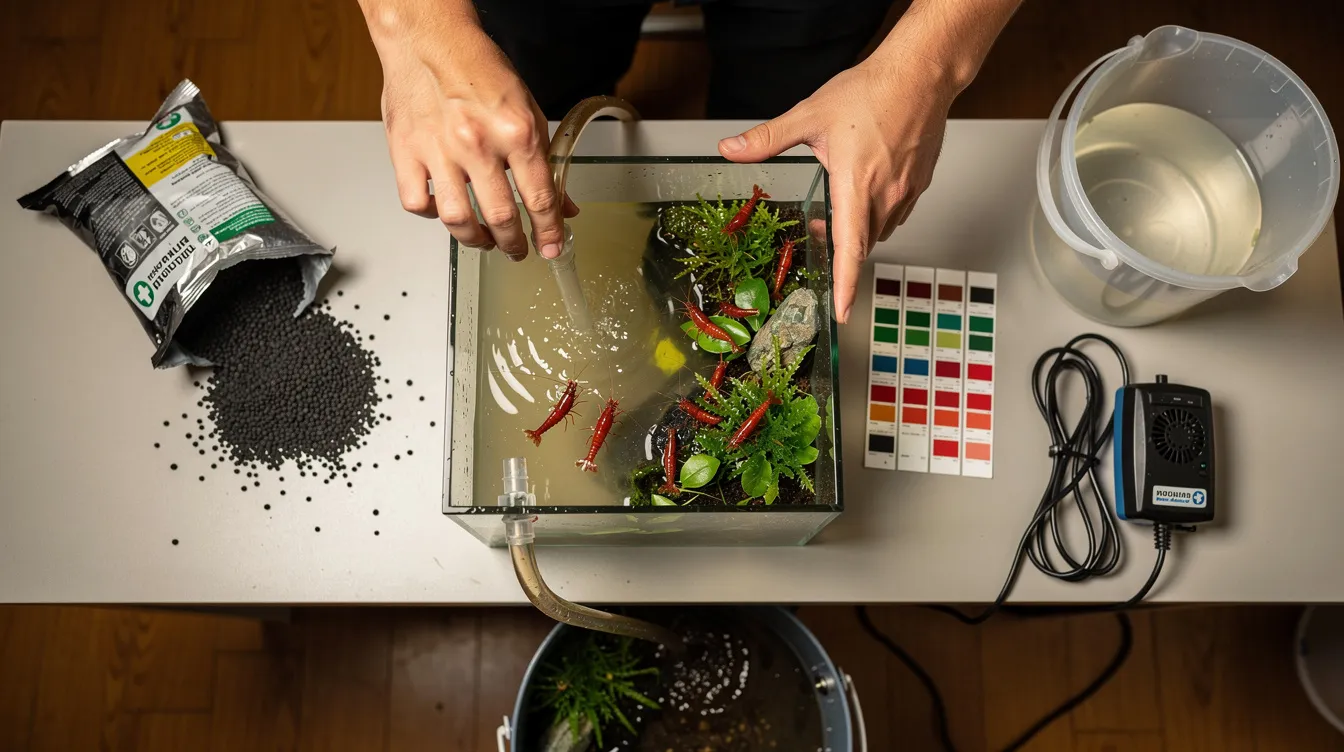 Vergiftungen bei Garnelen: Pestizide & Insektizide