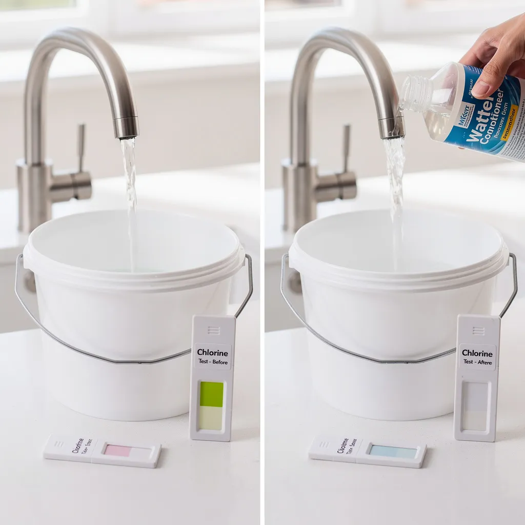 Leitungswasser aufbereiten — Wasseraufbereiter neutralisiert Chlor und Schwermetalle